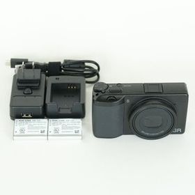 [美品 | シャッター数408回｜バッテリー2個付] RICOH GR IIIx | コンパクトデジタルカメラ