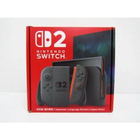 ※箱ダメージ有り 未使用品 Nintendo Switch 2 日本語・国内専用 通常版 ニンテンドースイッチ2 ゲーム機本体 ▽Y3329