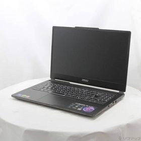 〔中古〕MSI(エムエスアイ) 〔展示品〕 Cyborg 15 A13V Cyborg-15-A13UCK-4169JP ブラック＆スケルトン〔349-ud〕