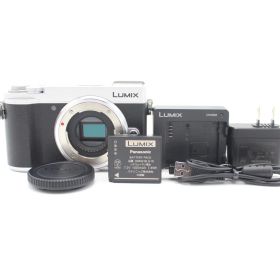 ショット数5141！■ほぼ新品■ PANASONIC パナソニック ミラーレス一眼カメラ ルミックス GX7MK3 ボディ シルバー DC-GX7MK3-S ♯12008