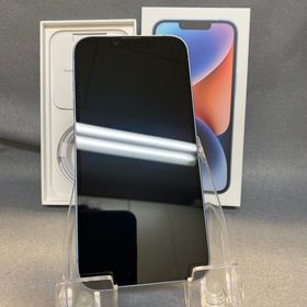 美品 国内版 SIMフリー iPhone14 256GB ブルー色