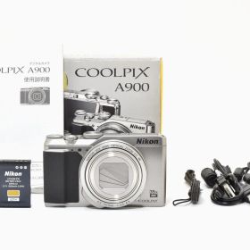 Nikon ニコン COOLPIX A900 シルバー 元箱 /2839 動作OK 返金保証