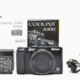 Nikon ニコン COOLPIX A900 ブラック 元箱 /2838 動作OK 返金保証
