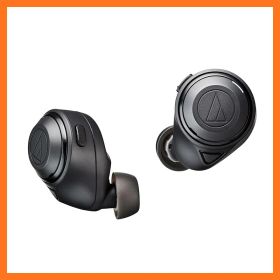 【新品】 オーディオテクニカ ATH-CKS50TW BK ワイヤレスイヤホン bluetooth/ワイヤレスイヤホン ノイズキャンセリング 重低音 / 最大約50時間再生 /イヤホン20時間再生 / 通話品質強化/ノイズキャンセル/ヒアスルー/低遅延モード/