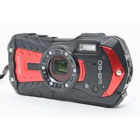 リコー(RICOH)のショット数少 RICOH WG-60 防水 耐衝撃 レッド デジタルカメラ(コンパクトデジタルカメラ)