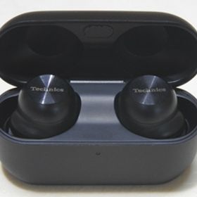 1円〜 中古 Technics EAH-AZ100 ブラック ワイヤレスイヤホン【453t】