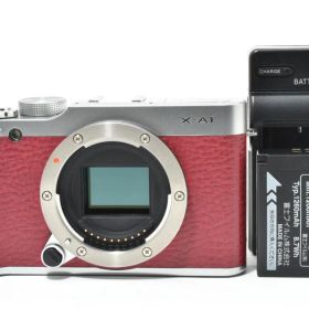 富士フイルム X-A1 ミラーレスデジタルカメラボディ レッド Fujifilm