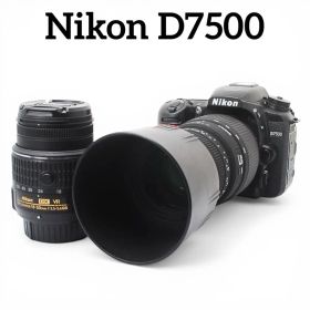 Nikon D7500 ダブルレンズ 望遠300mm Wi-Fi