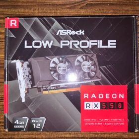 グラフィックボード ASRock Radeon RX550 ロープロファイル