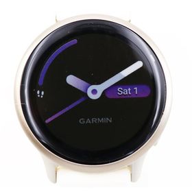 【保証付】【国内正規品】GARMIN ガーミン ウェルネスGPSウォッチ vivoactive 6 Bone/Lunar Gold 010-02985-31