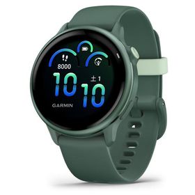 ガーミン vivoactive 6 Jasper Green / J. Green Metallic (Suica対応)スマートウォッチ 010-02985-32 返品種別A