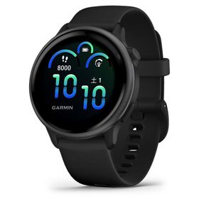 ガーミン vivoactive 6 Black / Slate (Suica対応)スマートウォッチ 010-02985-30 返品種別A