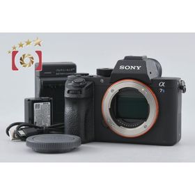 【中古】SONY ソニー α7SII ILCE-7SM2 ミラーレス一眼カメラ シャッター回数僅少 多言語対応
