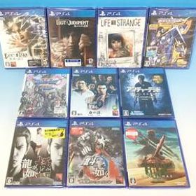 未開封 10本セット PS4 ソフト ドラゴンクエストXI/龍が如く6 極/北斗が如く/メタルマックス Xeno/ロックマン プレステ 大量