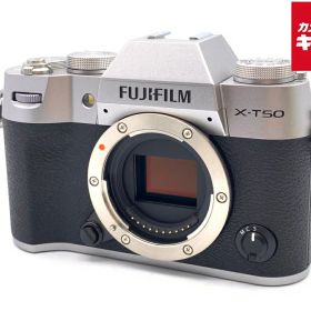 【中古】 【美品】 フジフイルム X-T50 JP ボディ シルバー 【ミラーレス一眼】 【6ヶ月保証】