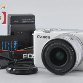 【中古】Canon キヤノン EOS M10 EF-M 15-45 IS STM レンズキット ホワイト