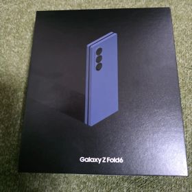 【美品】Galaxy Z Fold6 青折りたたみ式スマートフォン