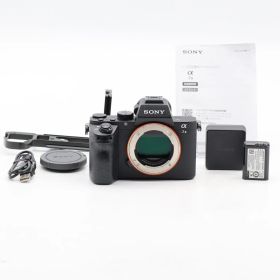 【ショット数14,922】SONY α7II ボディ｜フルサイズ ミラーレス一眼｜約2430万画素・5軸手ブレ補正・高画質撮影対応 ソニーEマウント【中古】