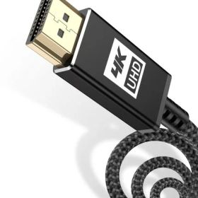 4K HDMI ケーブル 7mハイスピード アップグレード版 HDMI 2.0規格HDMI Cable 4K 60Hz 対応 3840p/2160p UHD 3D HDR 18Gbps 高速イーサネット ARC hdmi ケーブル - 対応 パソコンの画面をテレビに映す Apple TV,PS5/PS4/PS3, PCモニター など適用 (黒)