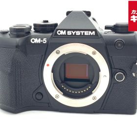 【中古】 【美品】 OM SYSTEM OM-5 Mark II ボディ ブラック
