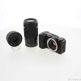 ソフマップ 〔中古品〕 VLOGCAM ZV-E10 II ダブルズームレンズキット ブラック ZV-E10M2X B【352】