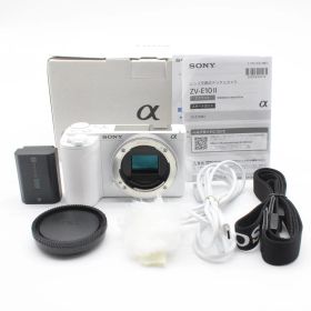 SONY ZV-E10M2 ホワイト 本体と付属品