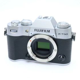 【中古】 《美品》 FUJIFILM X-T50 ボディ シルバー [ デジタルカメラ ]