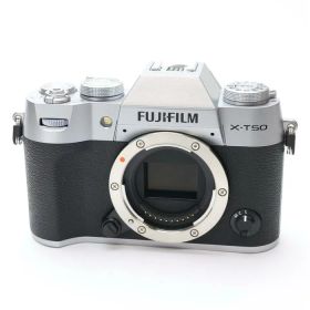 【中古】 《美品》 FUJIFILM X-T50 ボディ シルバー [ デジタルカメラ ]