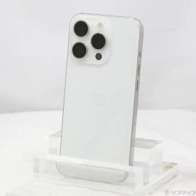 ソフマップ 〔中古品〕 iPhone15 Pro 128GB ホワイトチタニウム MTU83J／A SIMフリー【196】