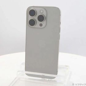 ソフマップ 〔中古品〕 iPhone15 Pro 256GB ナチュラルチタニウム MTUF3J／A SIMフリー【305】