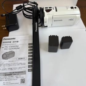 パナソニック HC-VX992M-W デジタルビデオカメラ ピュアホワイト 4K