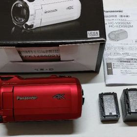 HC-VX992M 4Kビデオカメラ アーバンレッド パナソニック