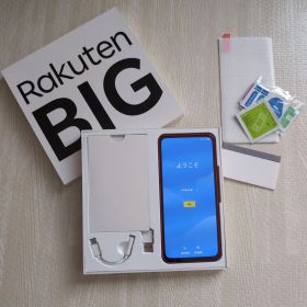 RakutenBIG 5G ZR01 128GB SIMフリー クリムゾンレッド