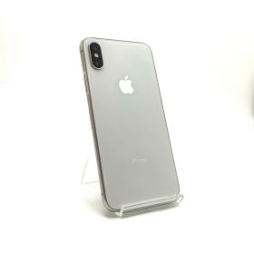 【全額返金保証】【最速発送】 iPhone X 256GB シルバー docomo 白ロム 動作確認済 70%