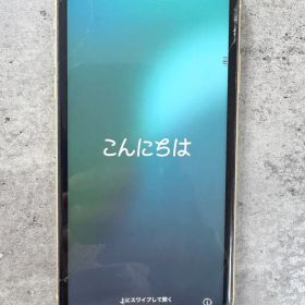 iPhone X 本体 画面割れ・液晶表示ムラあり 初期化済み