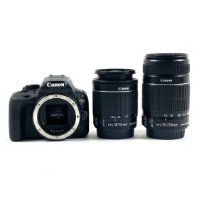 キヤノン Canon EOS Kiss X7 ダブルズームキット デジタル 一眼レフカメラ 【中古】