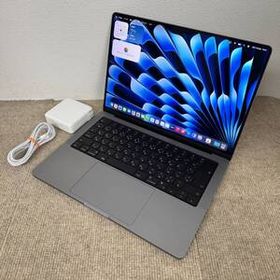 【送料無料】Apple MacBook Pro 14(2021, A2442) M1 Max / RAM 64GB / SSD 1TB / スペースグレー / 充放電回数 : 77 [MC136]