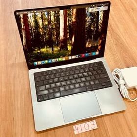 【動作確認済】 MacBook pro 14インチ 2021 Apple M1 pro 32GB 1TB 動画編集可 カメラ内蔵 ノートPC SSD搭載 macOSインストール済 【4103】