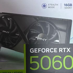 【新品】PNY GeForce RTX 5060 Ti 16GB