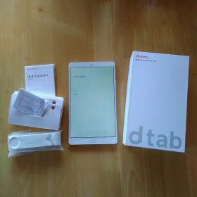 ドコモ タブレット d-tab d-01J シルバー