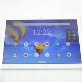 *SoftBank Lenovo 801LV TAB5 ホワイト 32GB タブレット IMEI判定O 初期化済み 中古動作品①