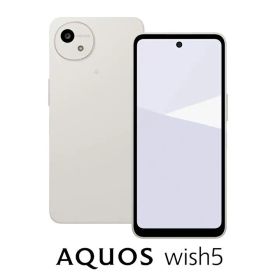 アクオス AQUOS wish5 未使用 新品 白 ユキ