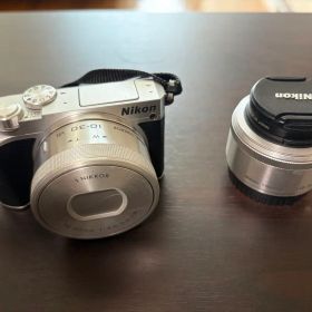 Nikon1 j5 ダブルレンズセット シルバー