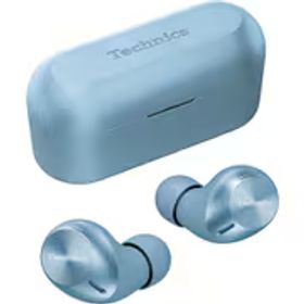 テクニクス Technics 完全ワイヤレスイヤホン アクティブノイズキャンセリング/Bluetooth対応 IPX4相当 3台マルチポイント接続対応 マイク内蔵 モデレートブルー EAH-AZ40M2-A