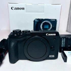 元箱付き 新品級 キヤノン EOS M6 Mark II ボディ ブラック