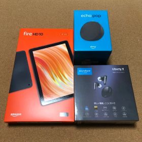 アマゾン Fire HD 10 エコーポップ アンカー サウンドコア リバティ4