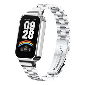 (ToVioc) 金属ベルト Xiaomi Smart Band 9 Active 対応 ステンレスバンド スマートウォッチバンド 防錆 時計バンド 調節可能 替えベルト