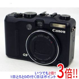 【1日と5.0のつく日、18日はポイント3倍！】【中古】Canon製 PowerShot G9 1210万画素