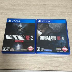 カプコン(CAPCOM)のBIOHAZARD RE:2 RE:4 バイオハザード まとめ売り PS4版(家庭用ゲームソフト)