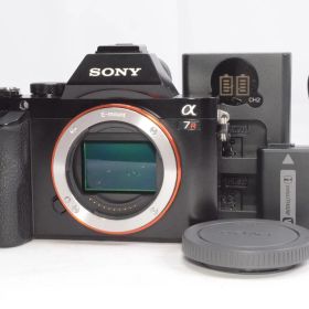 SONY α7R ボディ ILCE-7R フルサイズ ミラーレス一眼カメラ 3640万画素 高画素モデル 動作確認済み